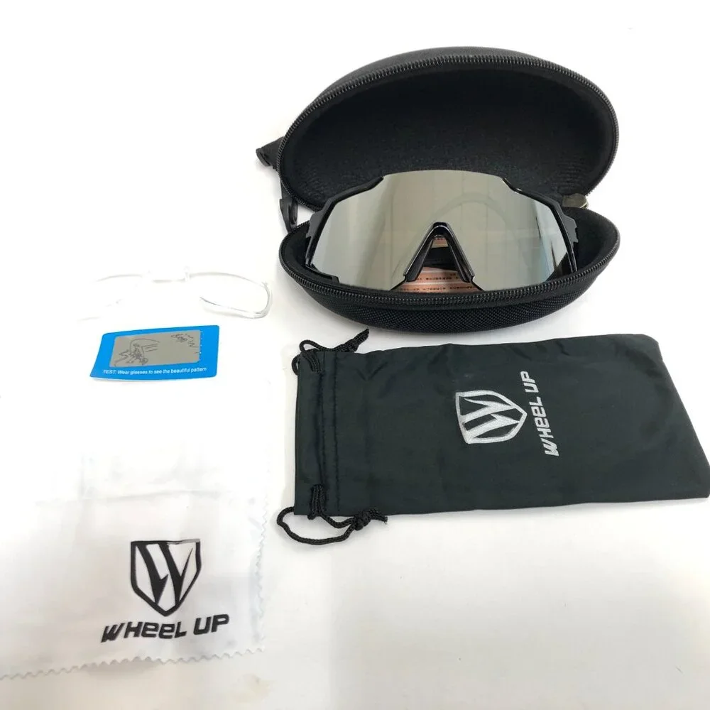 Polarized Sport‎ Men Sunglasses Outdoor Silver Mirror Lens Beach Shades Lentes